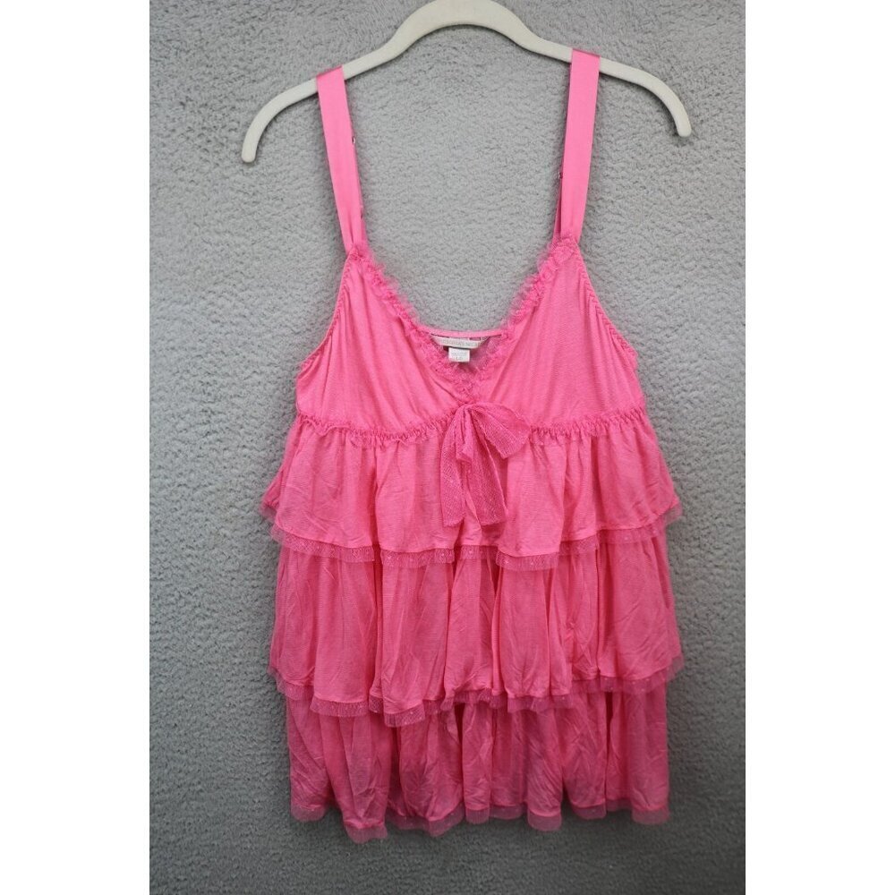 Victoria's Secret Light Pink Babydoll-Layered Lace-Large-Fairy-Sexy